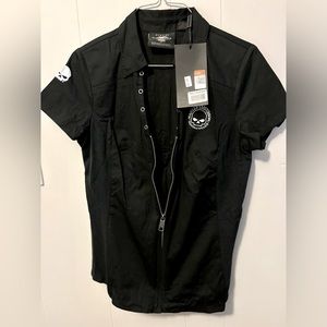 Harley-Davidson Zip-Up Shop Shirt